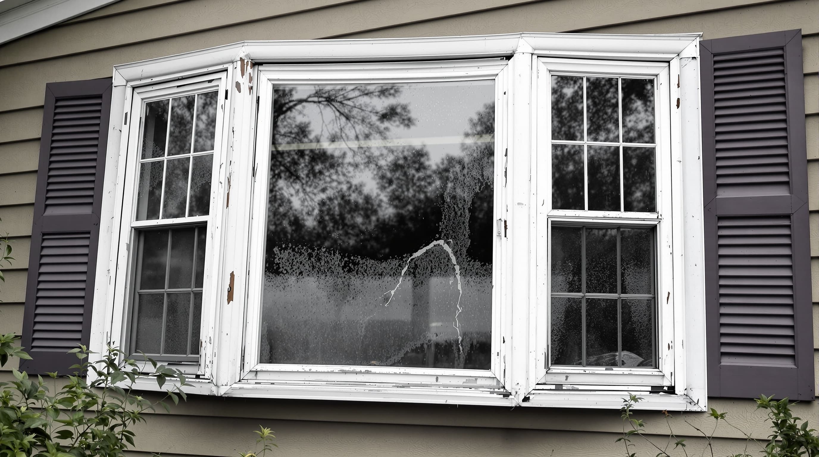 Before: Bay Window Installation in Massapequa