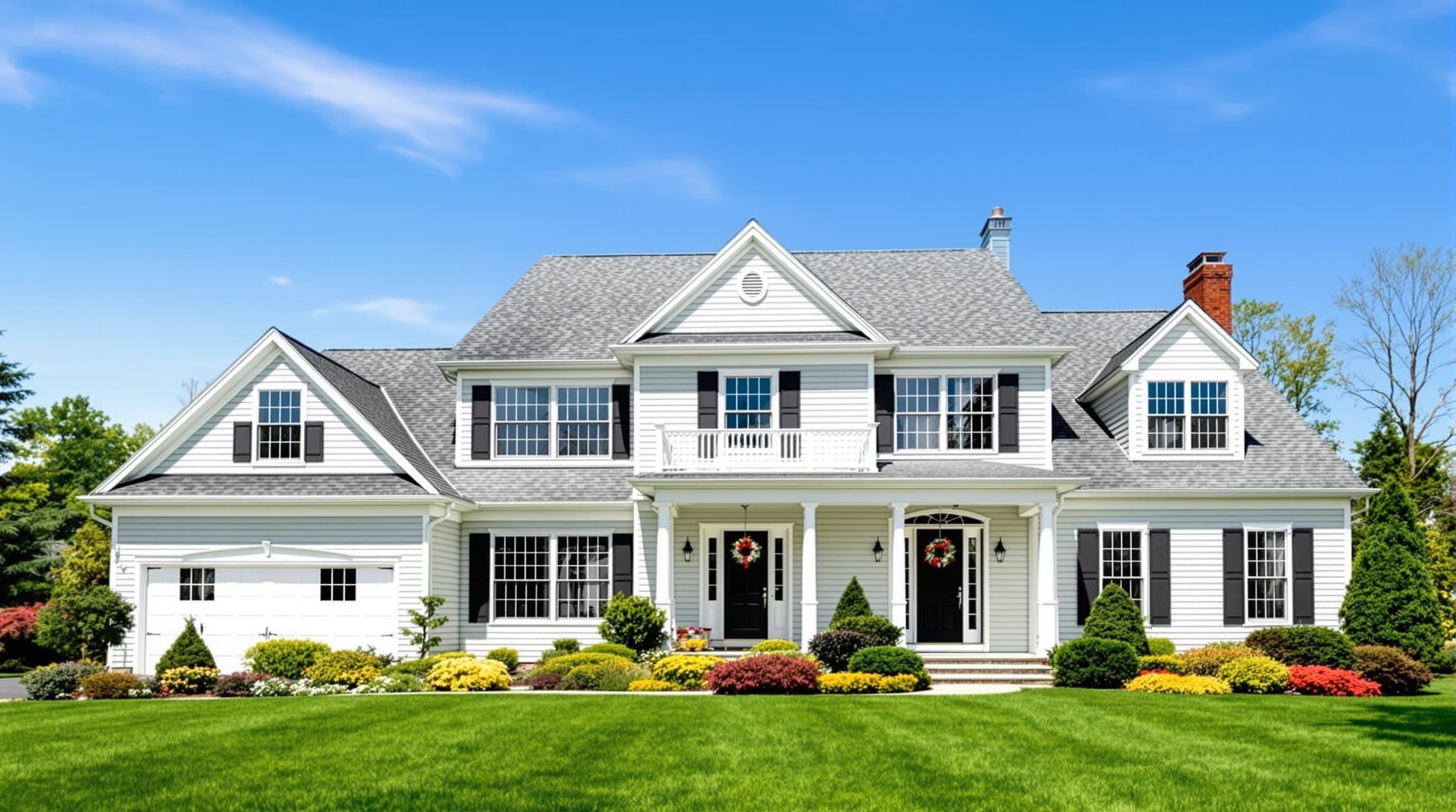 New energy-efficient windows installed on a Long Island colonial home